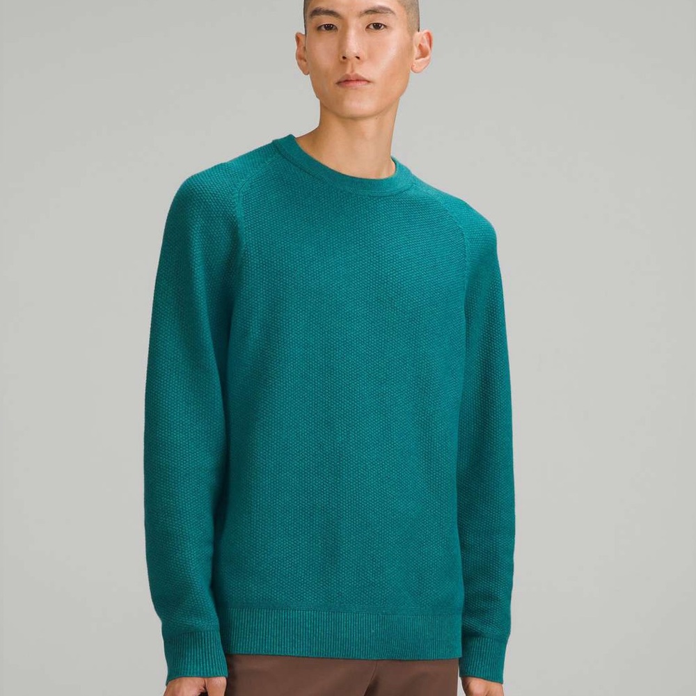 Lululemon Textured Knit Crewneck Sweater